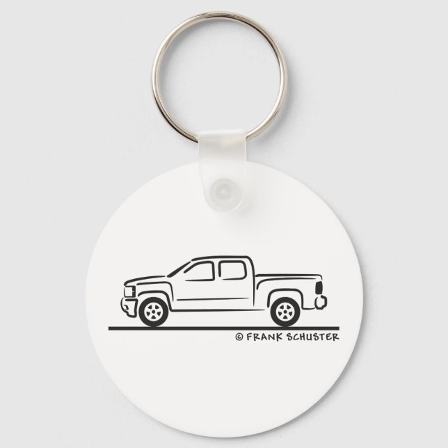 Porte-clés Chevrolet Silverado 2010 (Recto)
