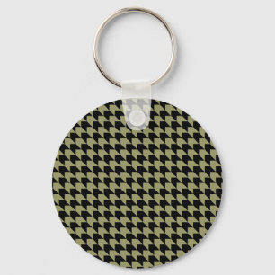 Porte-clés Chevron Checks Avocado et Black