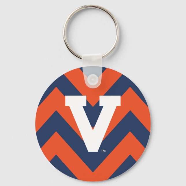 Porte-clés Chevron des Cavaliers de Virginie (Recto)