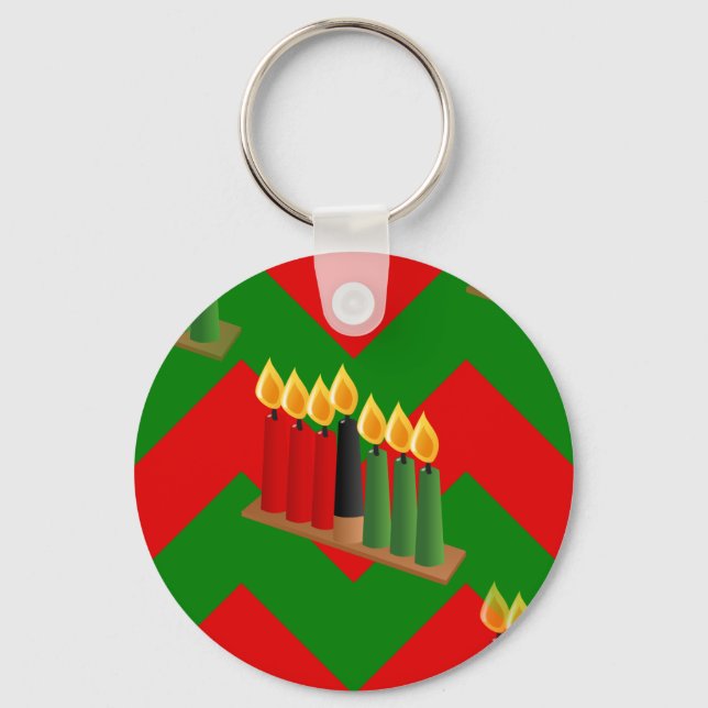 Porte-clés chevron kwanza (Recto)