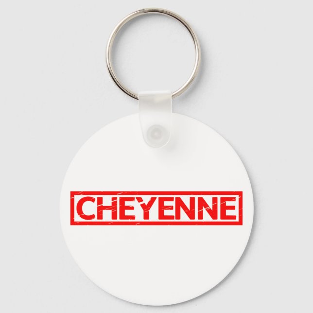 Porte-clés Cheyenne Stamp (Recto)
