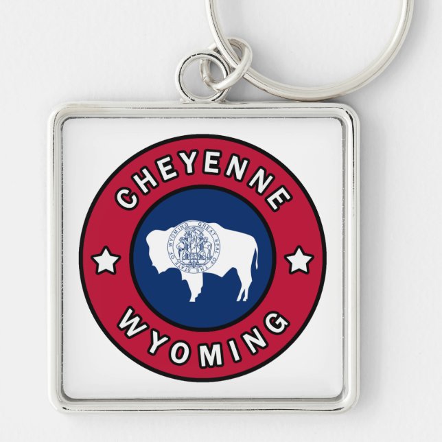 Porte-clés Cheyenne Wyoming (Devant)