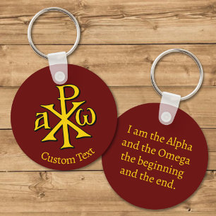 Porte-clés Chi Rho Christogram