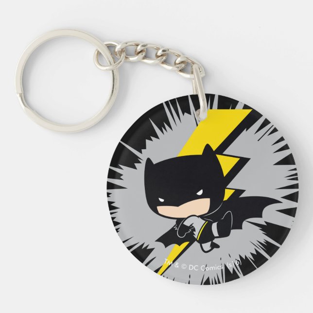 Porte-clés Chibi Batman Lightning Kick (Devant)