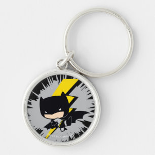 Porte-clés Chibi Batman Lightning Kick