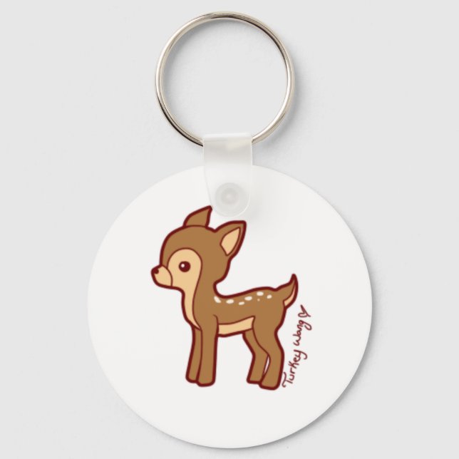 Porte-clés chibi deer (Recto)