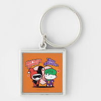 Chibi Harley Quinn & Chibi Joker Coeurs