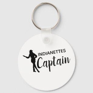 Porte-clés Chic Drill Team Captain Personalized