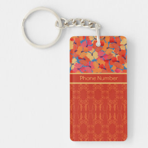 Porte-clés Chic Porte - clé rose, orange, Jaune
