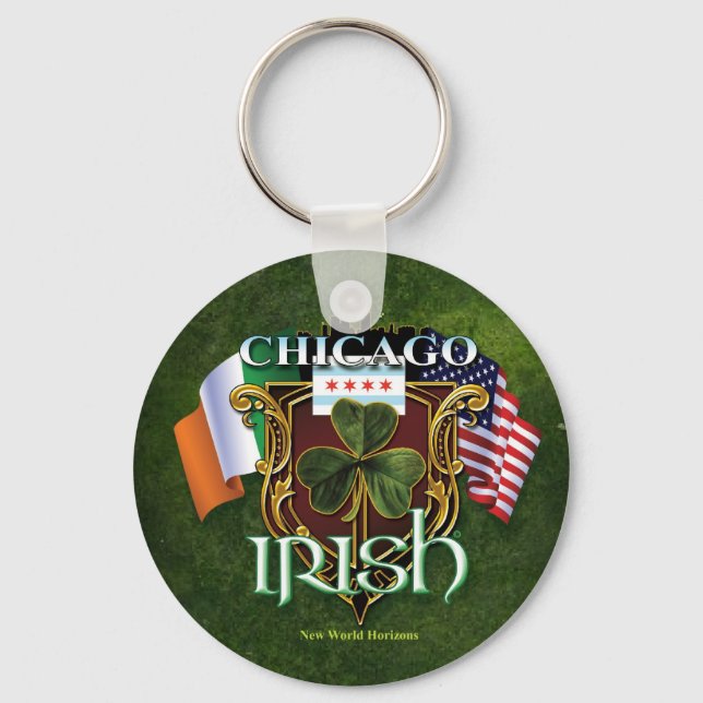 Porte-clés Chicago Irish (Recto)