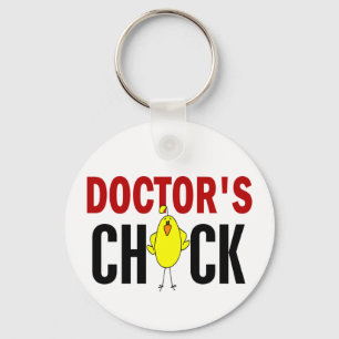Porte-clés Chick 1 de docteur