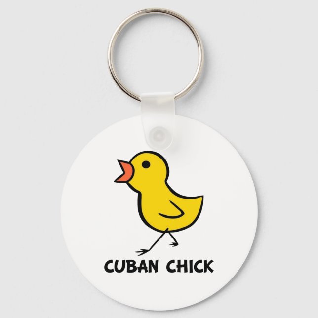 Porte-clés Chick cubain (Recto)