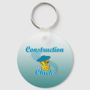 Porte-clés Chick de construction #3