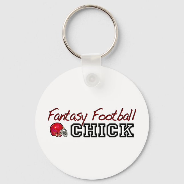 Porte-clés Chick de football Imaginaire (Recto)