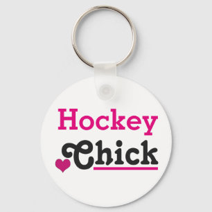 Porte-clés Chick de hockey