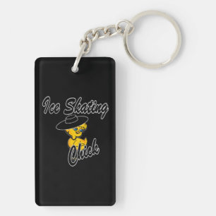 Porte-clés Chick de patinage sur glace #4