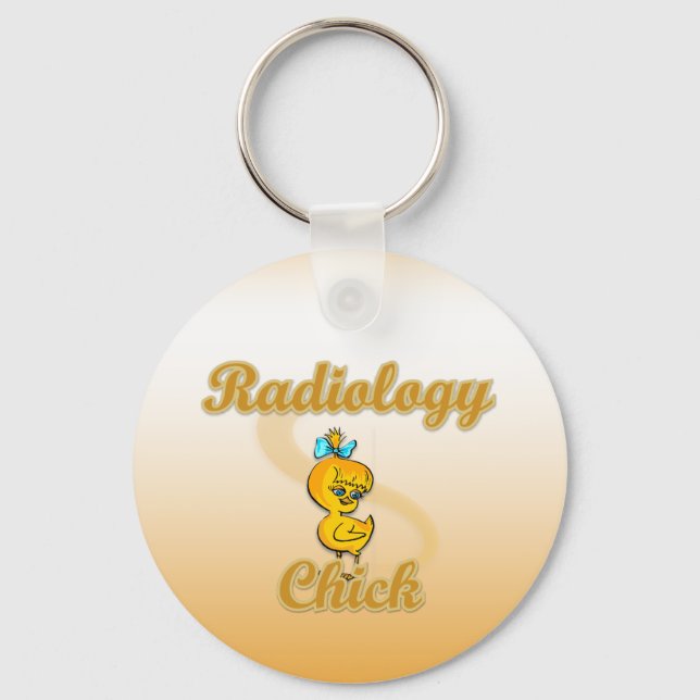 Porte-clés Chick de radiologie (Recto)