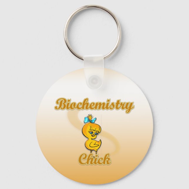 Porte-clés Chick en biochimie (Recto)