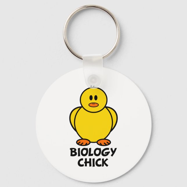 Porte-clés Chick en biologie (Recto)