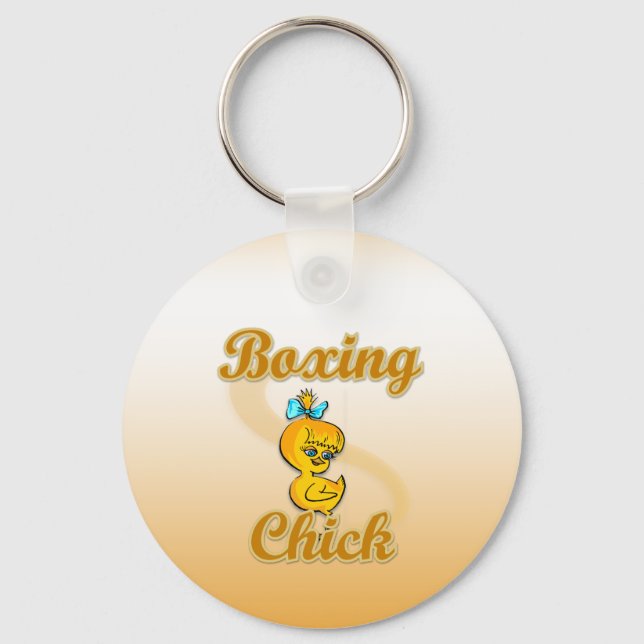 Porte-clés Chick en boîte (Recto)