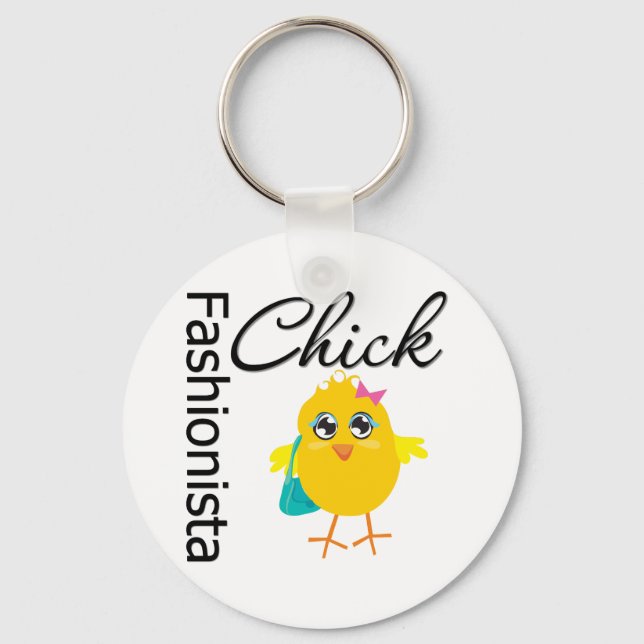 Porte-clés Chick fashioniste (Recto)