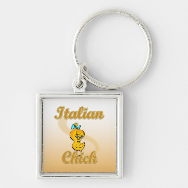 Porte-clés Chick italien (Devant)