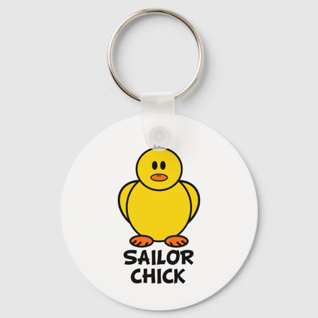Porte-clés Chick marin (Recto)