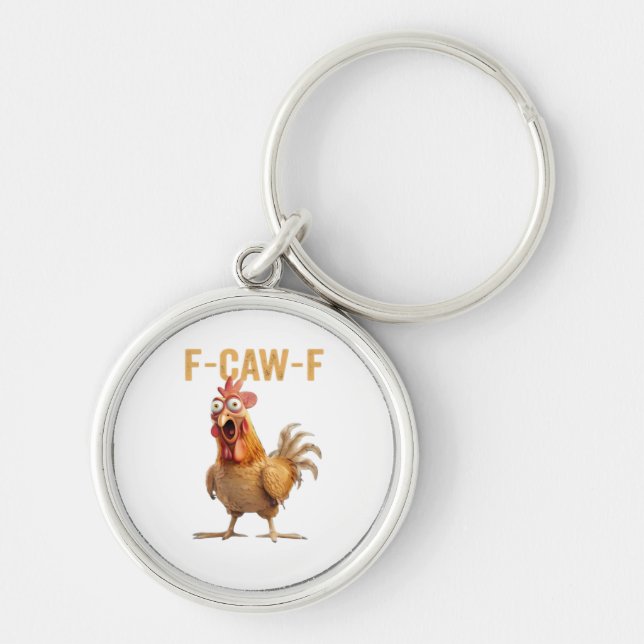 Porte-clés Chicken F-Caw-F Classic (Devant)