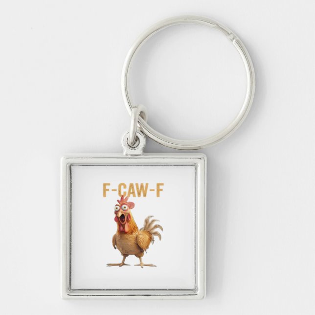 Porte-clés Chicken F-Caw-F Classic (Devant)
