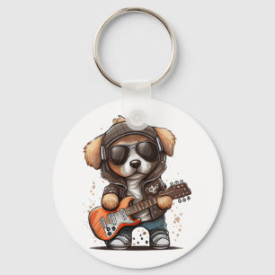Porte-clés Chien à bascule (six)