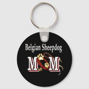 Porte-clés Chien à chiens de mouton belge MOM