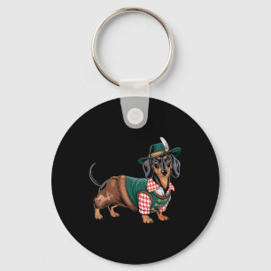 Porte-clés Chien allemand Dachshund Bavarian Weiner Saucisse