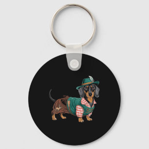 Porte-clés Chien allemand Dachshund Bavarian Weiner Saucisse