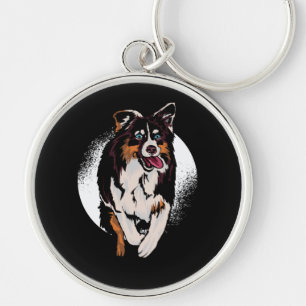 Porte-clés Chien Aussie Patte de Bétail Drôle