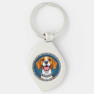 Porte-clés Chien Beagle mignon
