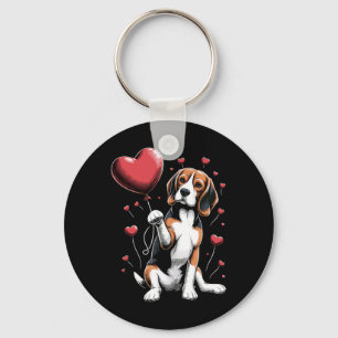 Porte-clés Chien Beagle Saint-Valentin Propriétaire de chien