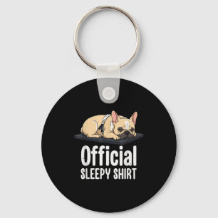 Porte-clés Chien Bouledogue Français Endormi Amateurs de Chie
