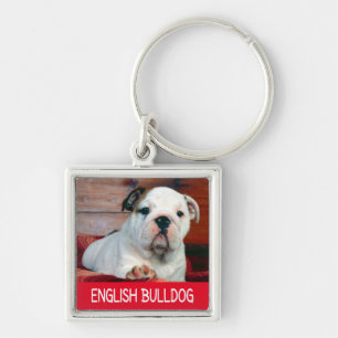 Porte-clés Chien Bouvier Anglais Mignon