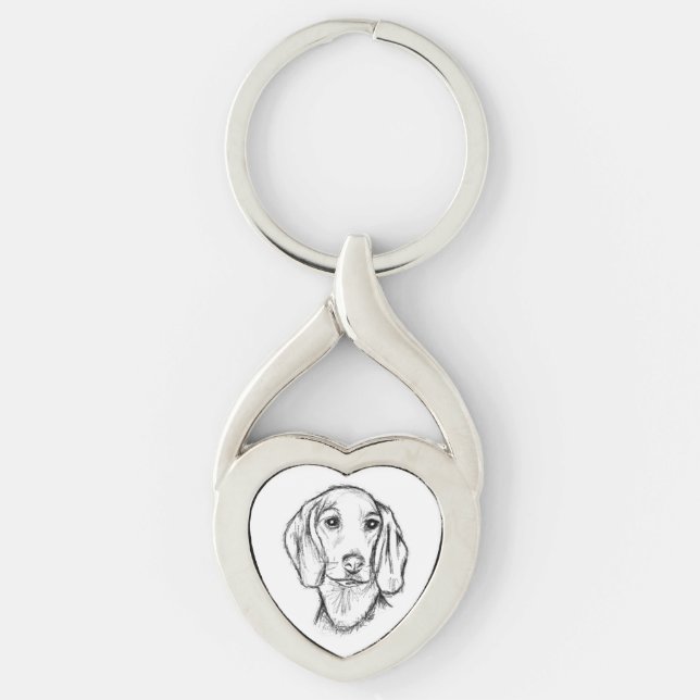 Porte-clés Chien-chien dragon (Devant)