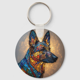 Porte-clés Chien de berger allemand