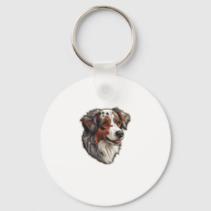 Porte-clés Chien de berger australien 1