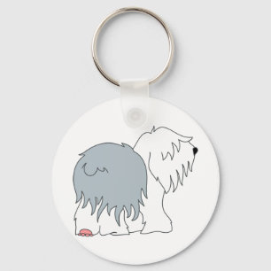 Porte-clés Chien de berger de queue écourtée