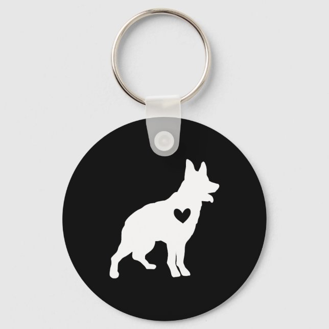 Porte-clés Chien de bétail australien (Recto)