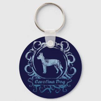 Porte-clés Chien de Caroline Patinée classique