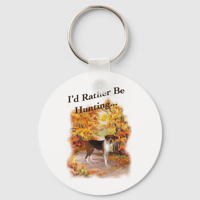 Porte-clés chien de chasse (Recto)