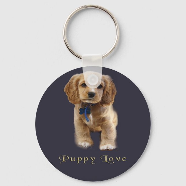 Porte-clés Chien de chiot (Recto)