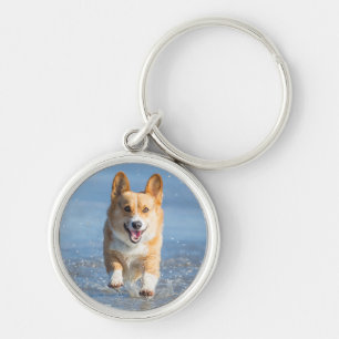 Porte-clés Chien de corgi de Gallois de Pembroke fonctionnant