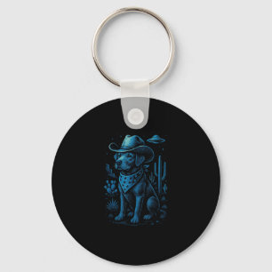 Porte-clés Chien de cowboy Labrador Retriever Alien Western D
