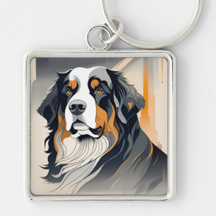 Porte-clés Chien de montagne bernois