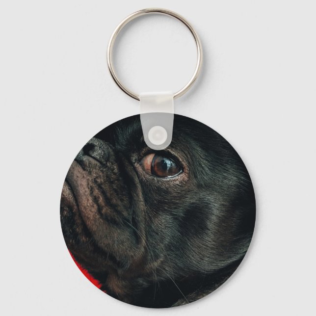 Porte-clés chien de rojo (Recto)